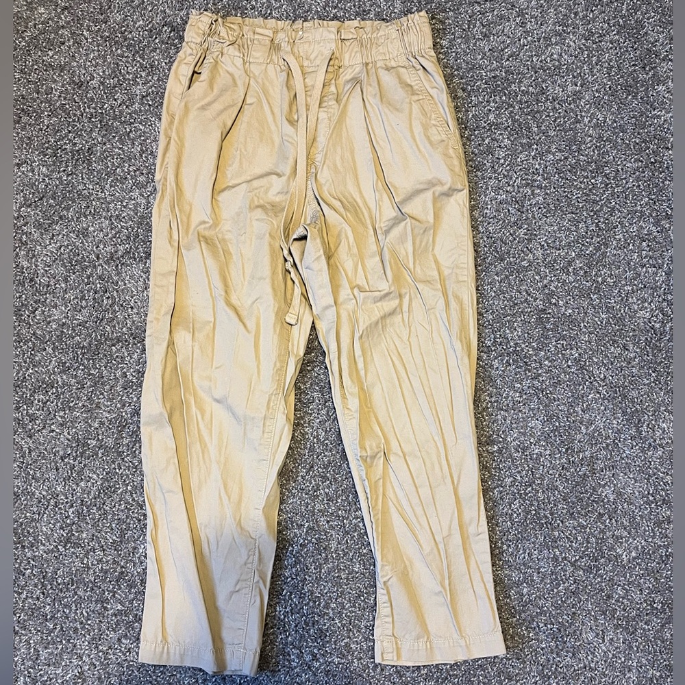 LOFT Cropped Work Pants